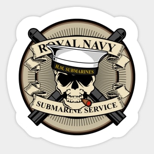 Royal Navy Submarine Service Patch Sticker